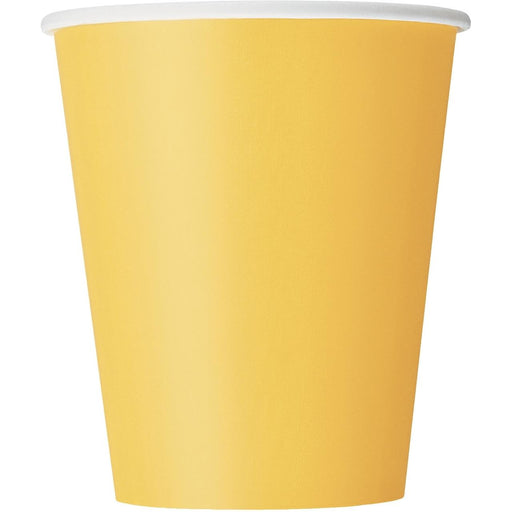 Paper Cups - Pastel Yellow (8pk)