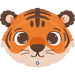 18” Cute Animal Head Balloon - Tiger The Ultimate Balloon And Party Shop Cheltenham & Gloucester Balloons & Fancy Dress 
