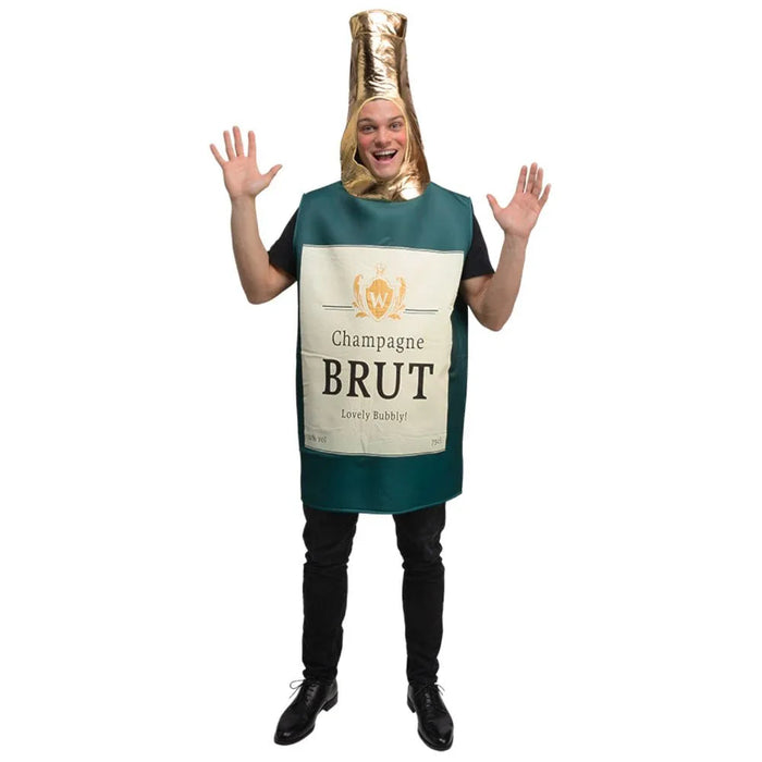 Champagne Bottle Costume The Ultimate Balloon And Party Shop Cheltenham & Gloucester Balloons & Fancy Dress 