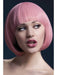 Fever Mia Bob Wig - Pastel Pink The Ultimate Balloon And Party Shop Cheltenham & Gloucester Balloons & Fancy Dress 