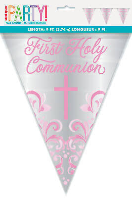 Holy Communion Foil Bunting The Ultimate Balloon And Party Shop Cheltenham & Gloucester Balloons & Fancy Dress 
