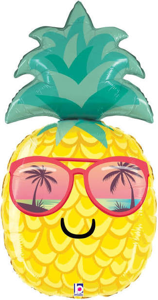 30” Foil Funky Pineapple Balloon The Ultimate Balloon And Party Shop Cheltenham & Gloucester Balloons & Fancy Dress 