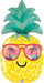 30” Foil Funky Pineapple Balloon The Ultimate Balloon And Party Shop Cheltenham & Gloucester Balloons & Fancy Dress 