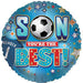 18" Football Birthday Son Balloon The Ultimate Balloon And Party Shop Cheltenham & Gloucester Balloons & Fancy Dress 