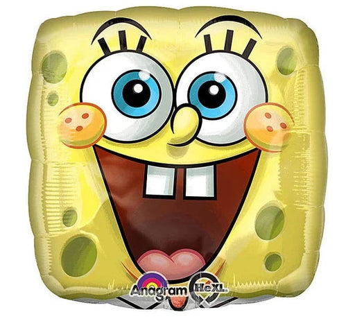 18" Foil SpongeBob Printed Balloon The Ultimate Balloon And Party Shop Cheltenham & Gloucester Balloons & Fancy Dress 