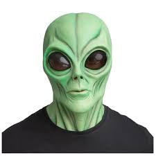 Alien Latex Overhead Mask The Ultimate Balloon And Party Shop Cheltenham & Gloucester Balloons & Fancy Dress 
