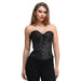 Dlx Satin/Lace Corset - Black The Ultimate Balloon And Party Shop Cheltenham & Gloucester Balloons & Fancy Dress 