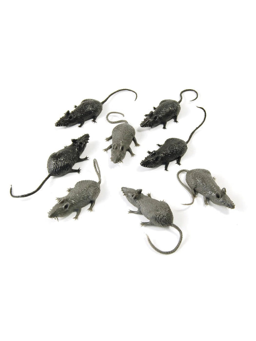 Asst Plastic Mice (8pk) The Ultimate Balloon And Party Shop Cheltenham & Gloucester Balloons & Fancy Dress 