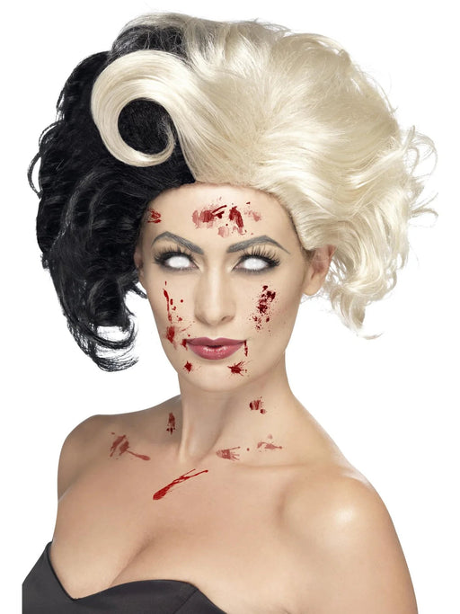 Dlx Evil Madame Wig (Cruella) The Ultimate Balloon And Party Shop Cheltenham & Gloucester Balloons & Fancy Dress 