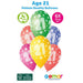 Age 21 Asst Birthday Balloons 6 Pack The Ultimate Balloon And Party Shop Cheltenham & Gloucester Balloons & Fancy Dress 