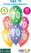 Age 70 Asst Birthday Balloons 6 Pack The Ultimate Balloon And Party Shop Cheltenham & Gloucester Balloons & Fancy Dress 