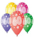 Age 60 Asst Birthday Balloons (6pk) - Bright The Ultimate Balloon And Party Shop Cheltenham & Gloucester Balloons & Fancy Dress 