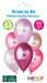 Bride To Be Chrome Balloons (6pk) The Ultimate Balloon And Party Shop Cheltenham & Gloucester Balloons & Fancy Dress 