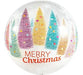 Deco Bubble Balloon -  Merry Christmas Trees The Ultimate Balloon And Party Shop Cheltenham & Gloucester Balloons & Fancy Dress 