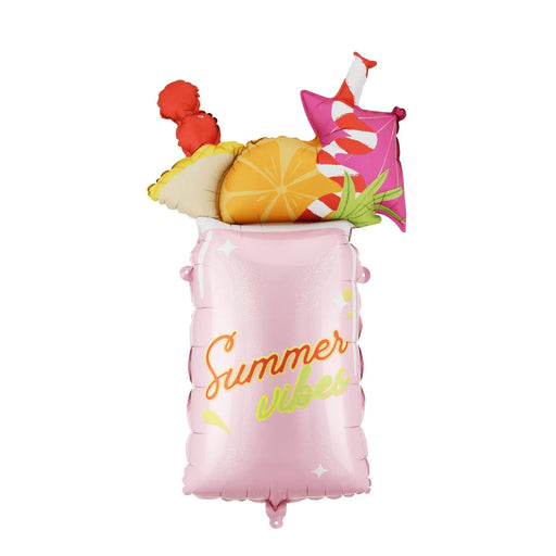 Large Foil Cocktail Shape Balloon - Summer Vibes The Ultimate Balloon And Party Shop Cheltenham & Gloucester Balloons & Fancy Dress 