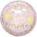 18” Foil Balloon - Pink Iridescent Unicorn The Ultimate Balloon And Party Shop Cheltenham & Gloucester Balloons & Fancy Dress 