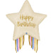 Supershape Star Birthday Foil Balloon The Ultimate Balloon And Party Shop Cheltenham & Gloucester Balloons & Fancy Dress 