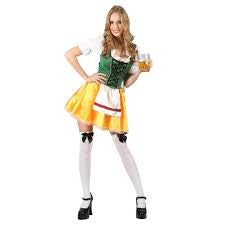 Oktoberfest (Yellow) Female Costume