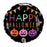 18" Foil Happy Halloween Balloon - Pumpkin Friends
