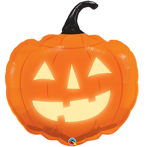 Large “Jack O” Pumpkin Shape Foil Balloon