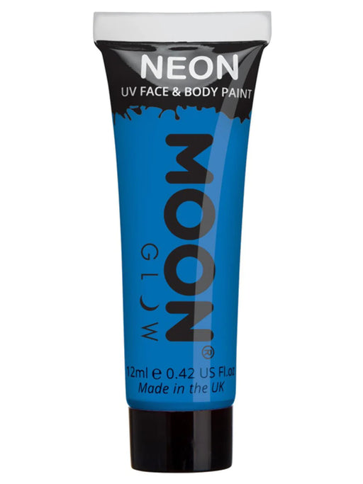 Neon UV Face & Body Paint - Blue