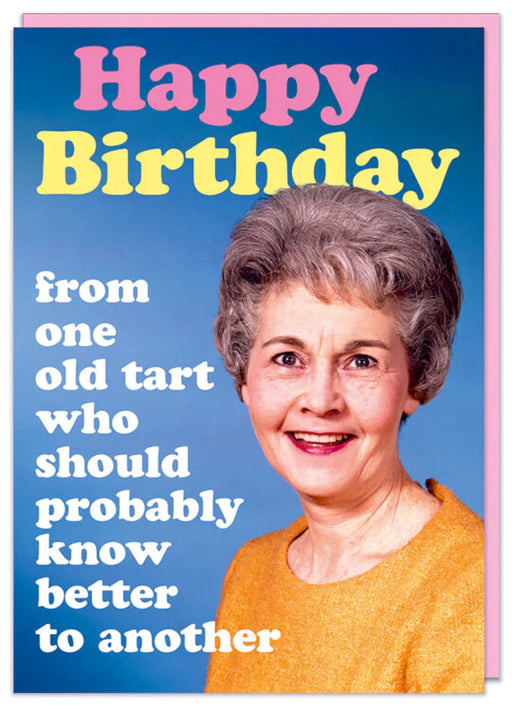 From One Old Tart Card