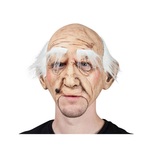Latex Overhead Chin Mask - Creepy Old Man