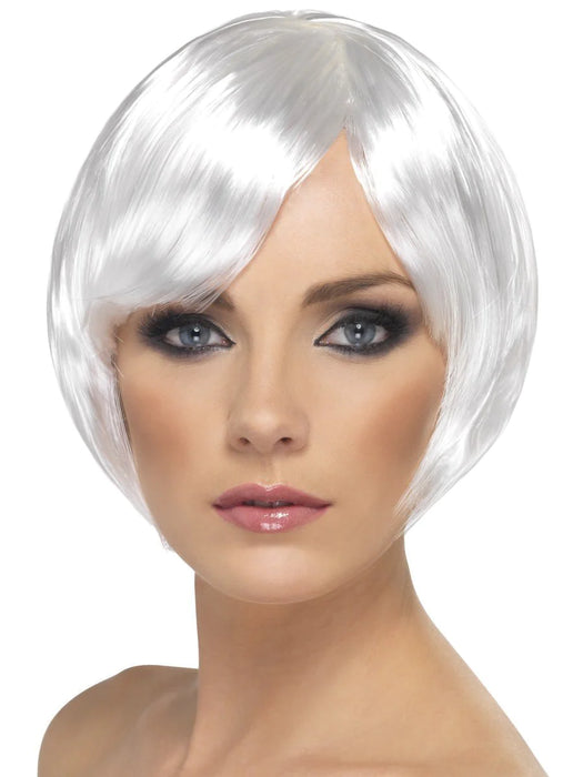 Babe White Bob Female Wig ok