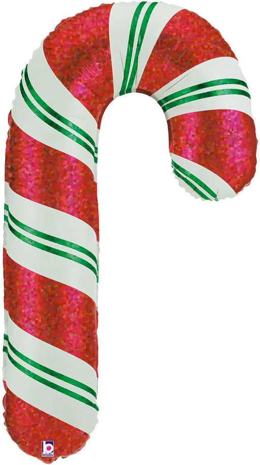 Foil Christmas Balloon - Large Candy Cane