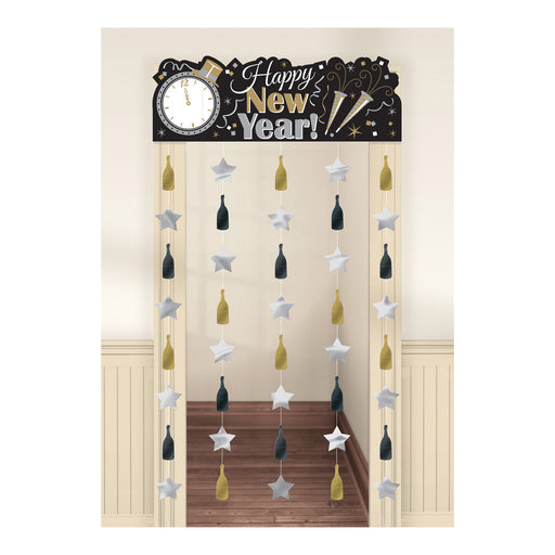 Happy New Year Door Curtain