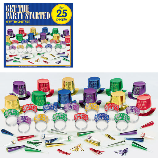 New Years Party Kit - Bright Party Starter  (25people)