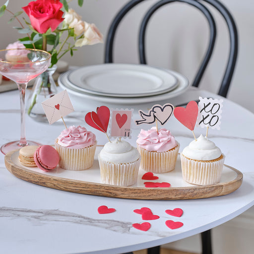Valentine’s Cake Toppers (12pk)