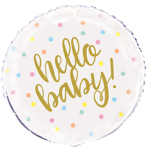 18” Hello Baby Foil Balloon