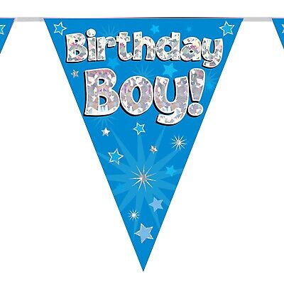 Birthday Bunting - Birthday Boy Blue