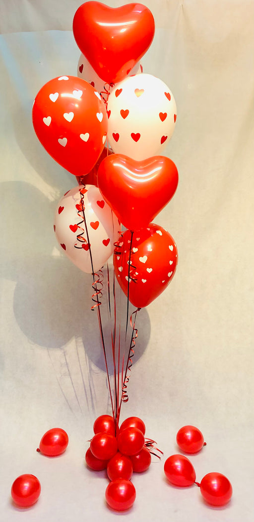 Valentine’s Mixed Balloon Display