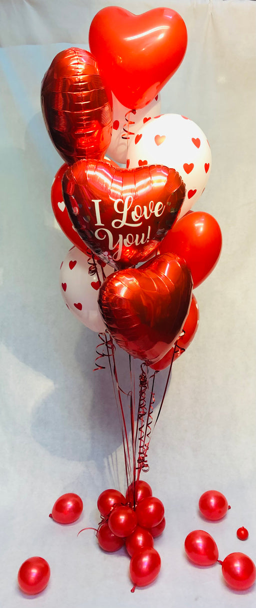 Deluxe Valentine’s Mixed Balloon Display