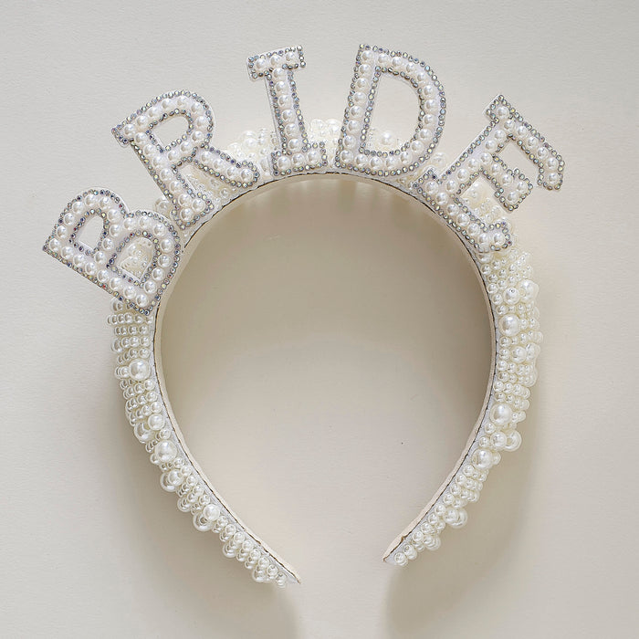 Bride Pearl Headband