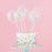 Cake Topper Set - Confetti Balloons