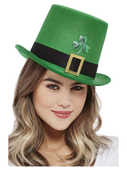 Light Up Sequin Trilby - Paddys Day Green