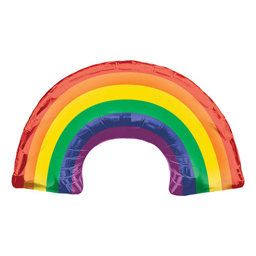 34” Foil Rainbow Shape Balloon