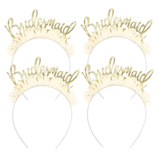 Bridesmaid Headbands (4pk)