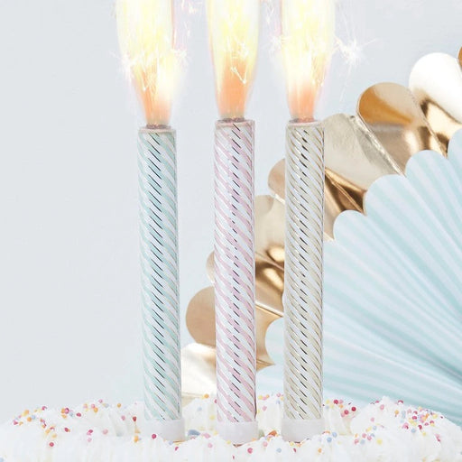 Ice Fountain Candles - Pastel Mix The Ultimate Balloon And Party Shop Cheltenham & Gloucester Balloons & Fancy Dress 