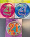 Jumbo 21st Birthday Badge The Ultimate Balloon And Party Shop Cheltenham & Gloucester Balloons & Fancy Dress 