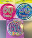 Jumbo 60th Birthday Badge The Ultimate Balloon And Party Shop Cheltenham & Gloucester Balloons & Fancy Dress 