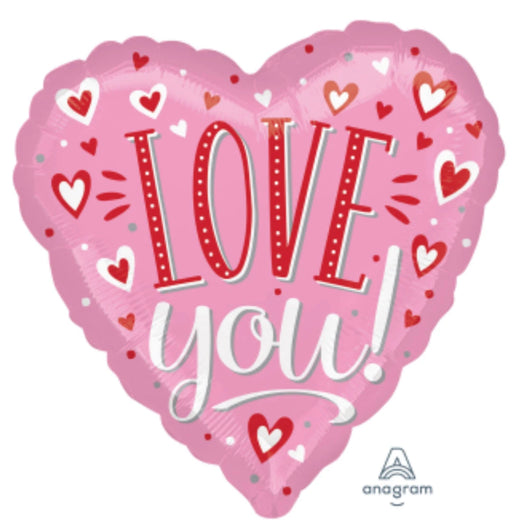 Large 28” Heart Valentine’s Balloon The Ultimate Balloon And Party Shop Cheltenham & Gloucester Balloons & Fancy Dress 