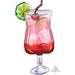 Large Foil Cocktail Shape Balloon - Gin FIzz The Ultimate Balloon And Party Shop Cheltenham & Gloucester Balloons & Fancy Dress 