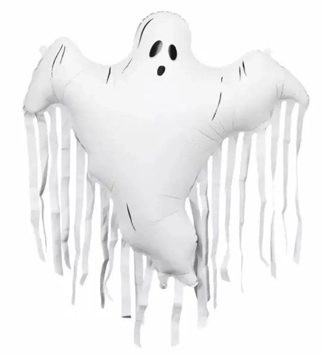 Large Ghost Foil Tassel Balloon The Ultimate Balloon And Party Shop Cheltenham & Gloucester Balloons & Fancy Dress 