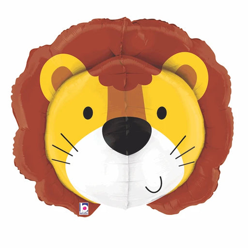 Lion Head Foil Balloon 30” The Ultimate Balloon And Party Shop Cheltenham & Gloucester Balloons & Fancy Dress 