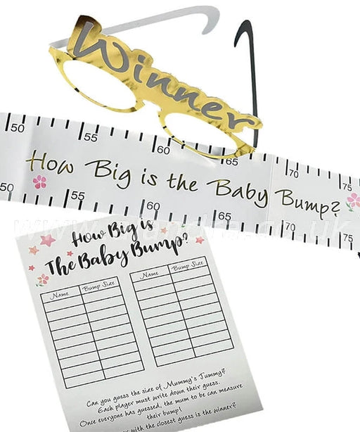 Measure The Bump Baby Shower Game The Ultimate Balloon And Party Shop Cheltenham & Gloucester Balloons & Fancy Dress 