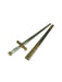 Medieval Knight Sword (Bronze) The Ultimate Balloon And Party Shop Cheltenham & Gloucester Balloons & Fancy Dress 